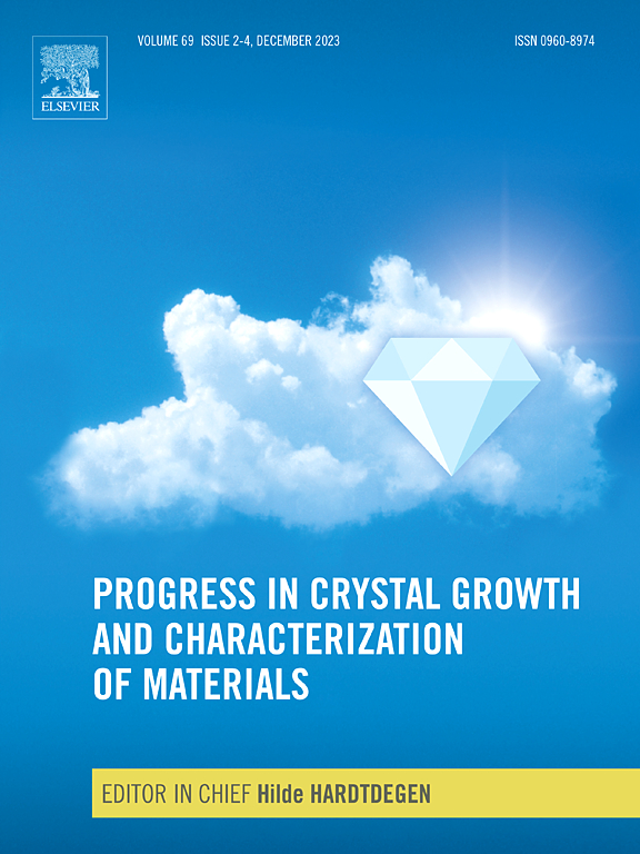 Go to journal home page - Progress in Crystal Growth and Characterization of Materials